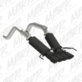 Picture of MBRP 14-19 Chevy Corvette V8 6-2L 3in Black Dual Cat Back w- 4in Quad Dual Wall Tips