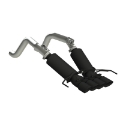 Picture of MBRP 14-19 Chevy Corvette V8 6-2L 3in Black Dual Cat Back w- 4in Quad Dual Wall Tips