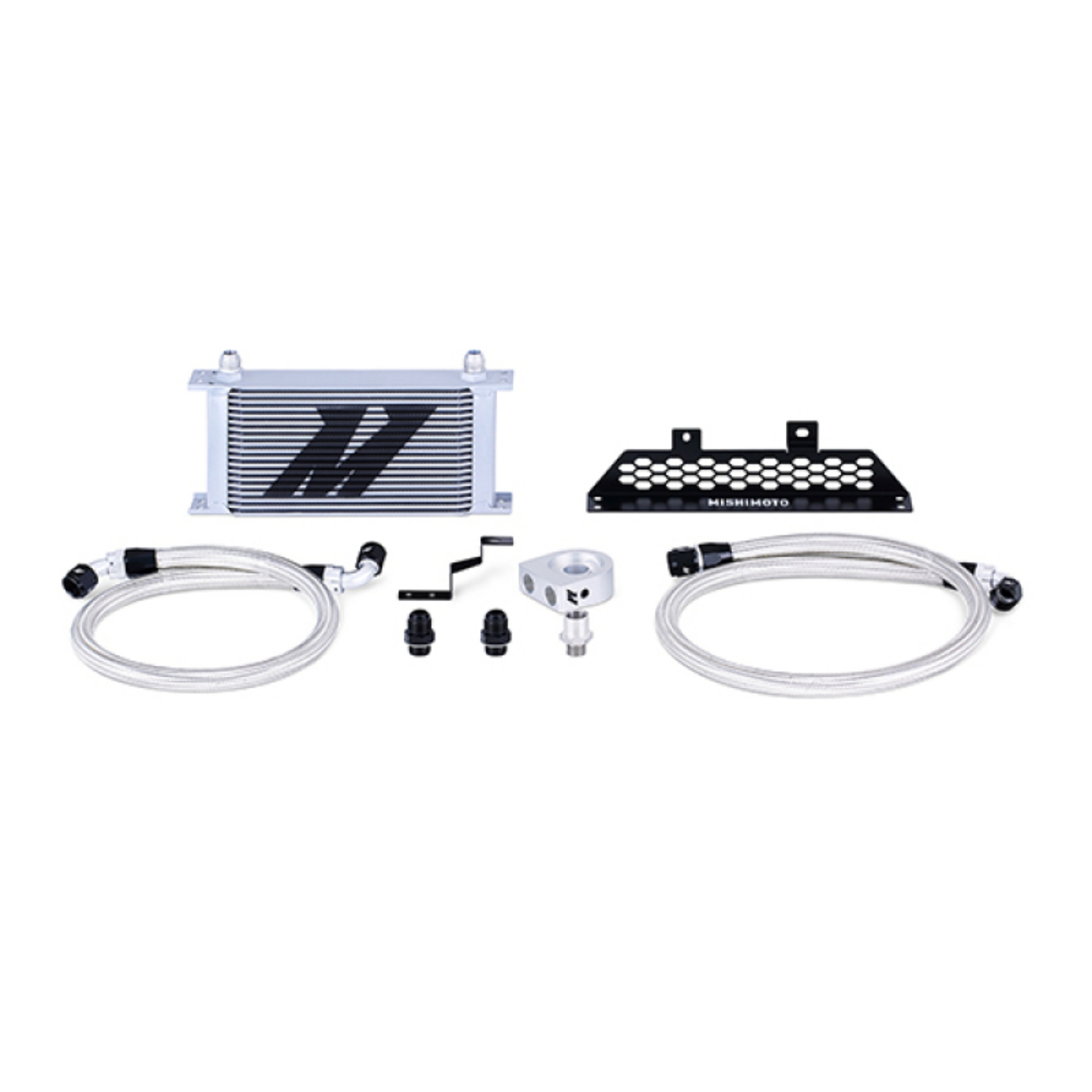 Picture of Mishimoto 13+ Ford Focus ST Non-Thermostatic Oil Cooler Kit - Silver