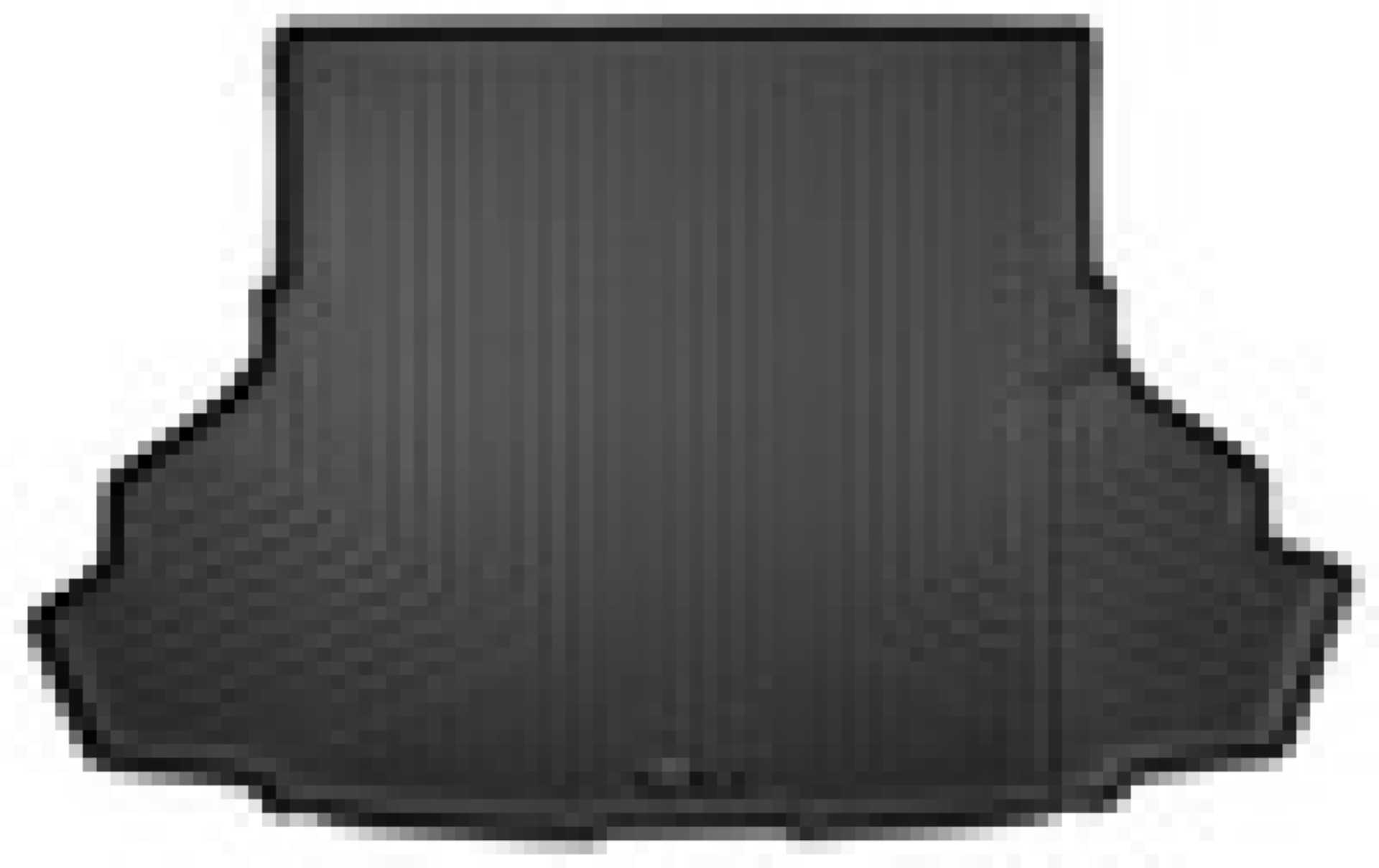 Picture of Husky Liners 15-22 Ford Mustang Coupe WeatherBeater Black Trunk Liner