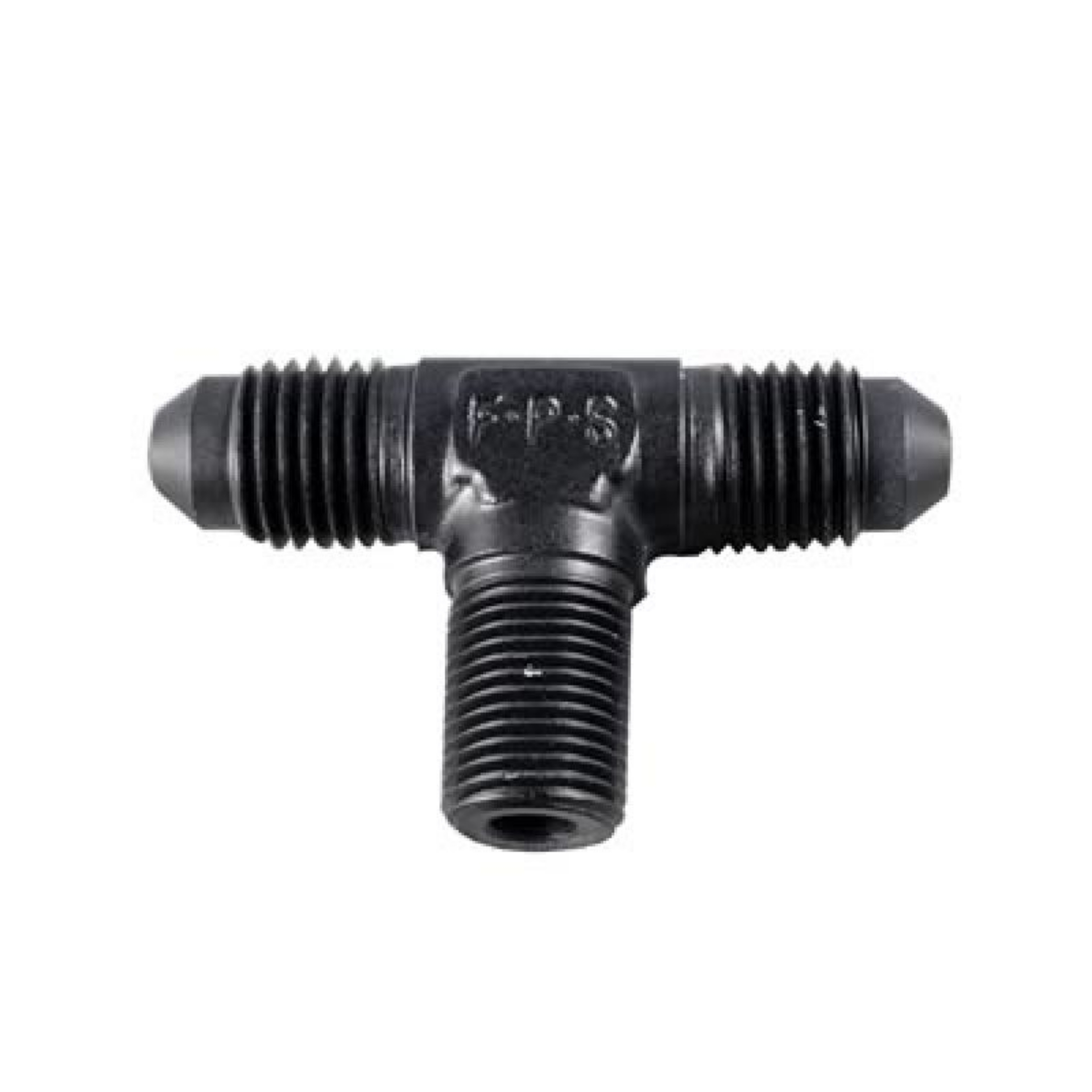 Picture of Fragola -3AN Tee 1-8 NPT On The Side - Black