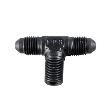 Picture of Fragola -3AN Tee 1-8 NPT On The Side - Black