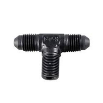 Picture of Fragola -10AN Tee 1-2 NPT On The Side - Black