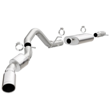 Picture of MagnaFlow MF Series SS Cat-Back Exhaust Single Passenger Side Rear Exit 2015 Cadillac Escalade