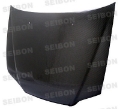 Picture of Seibon 98-02 Honda Accord 2DR OEM Style Carbon Fiber Hood