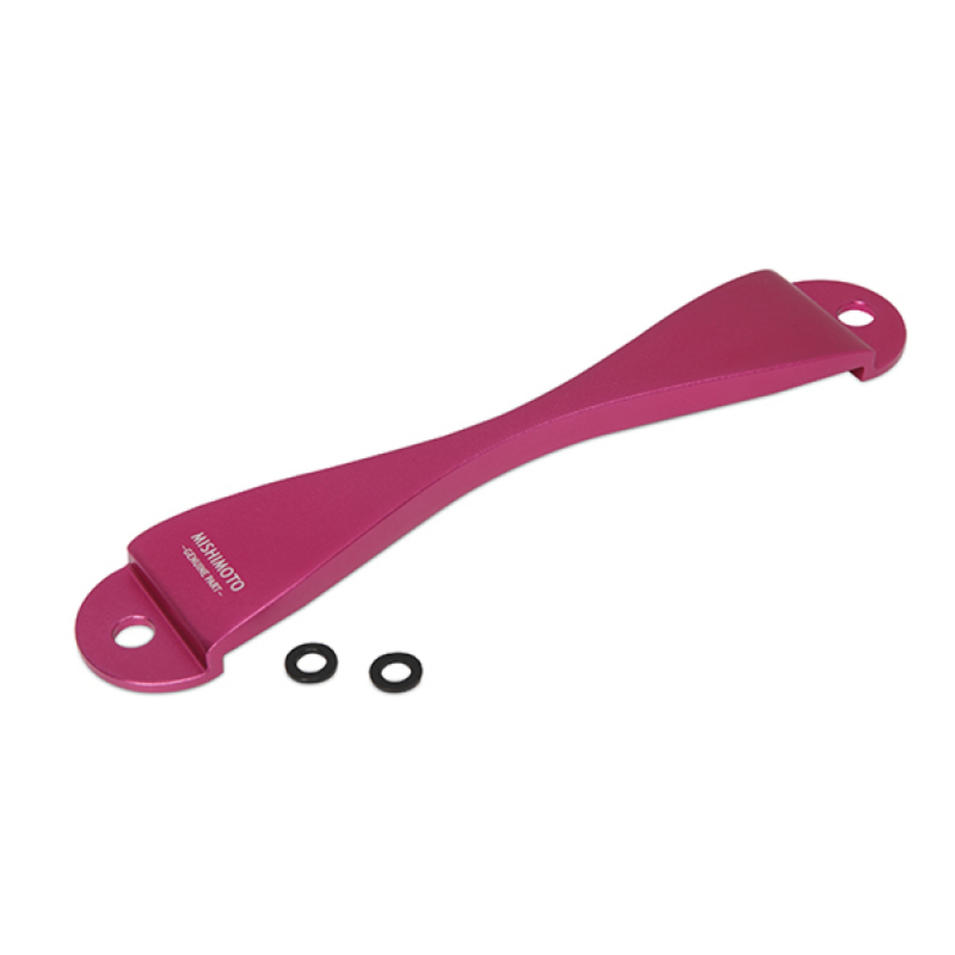 Picture of Mishimoto Subaru CNC Battery Tie-Down - Pink