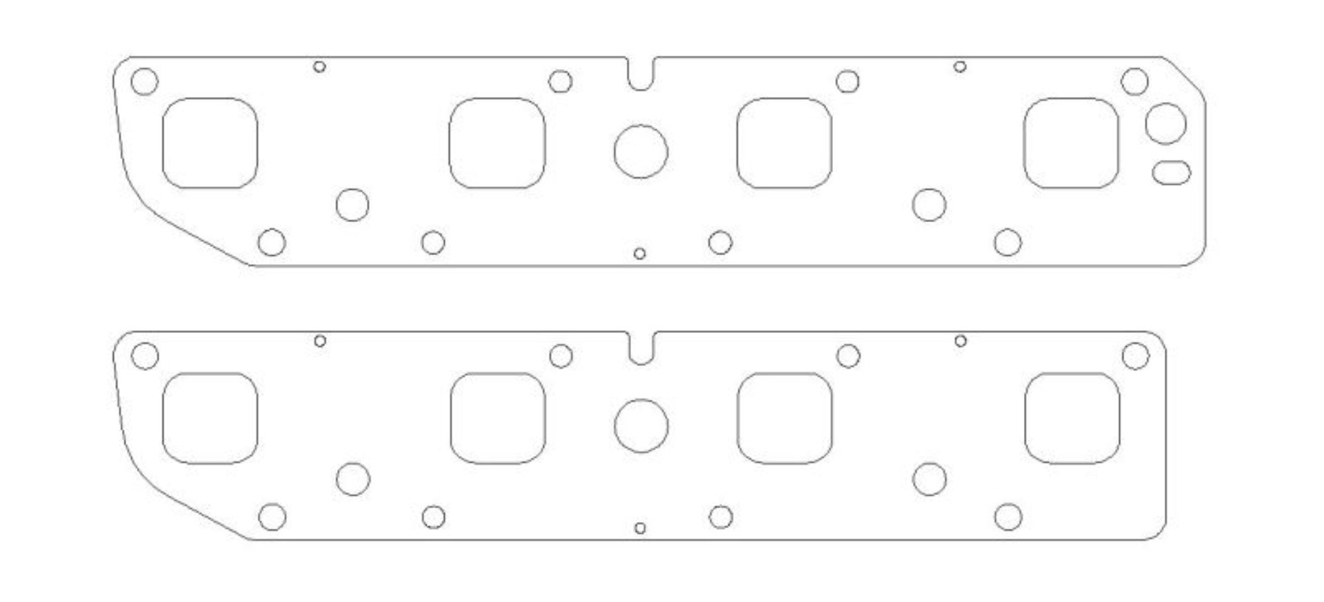 Picture of Cometic Dodge 5-7L Hemi -030in MLS 1-46in X 1-39in Exhaust Manifold Gaskets *Pair*