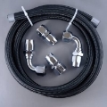 Picture of Fragola Vacuum Pump Plumbing Kit -12AN Black