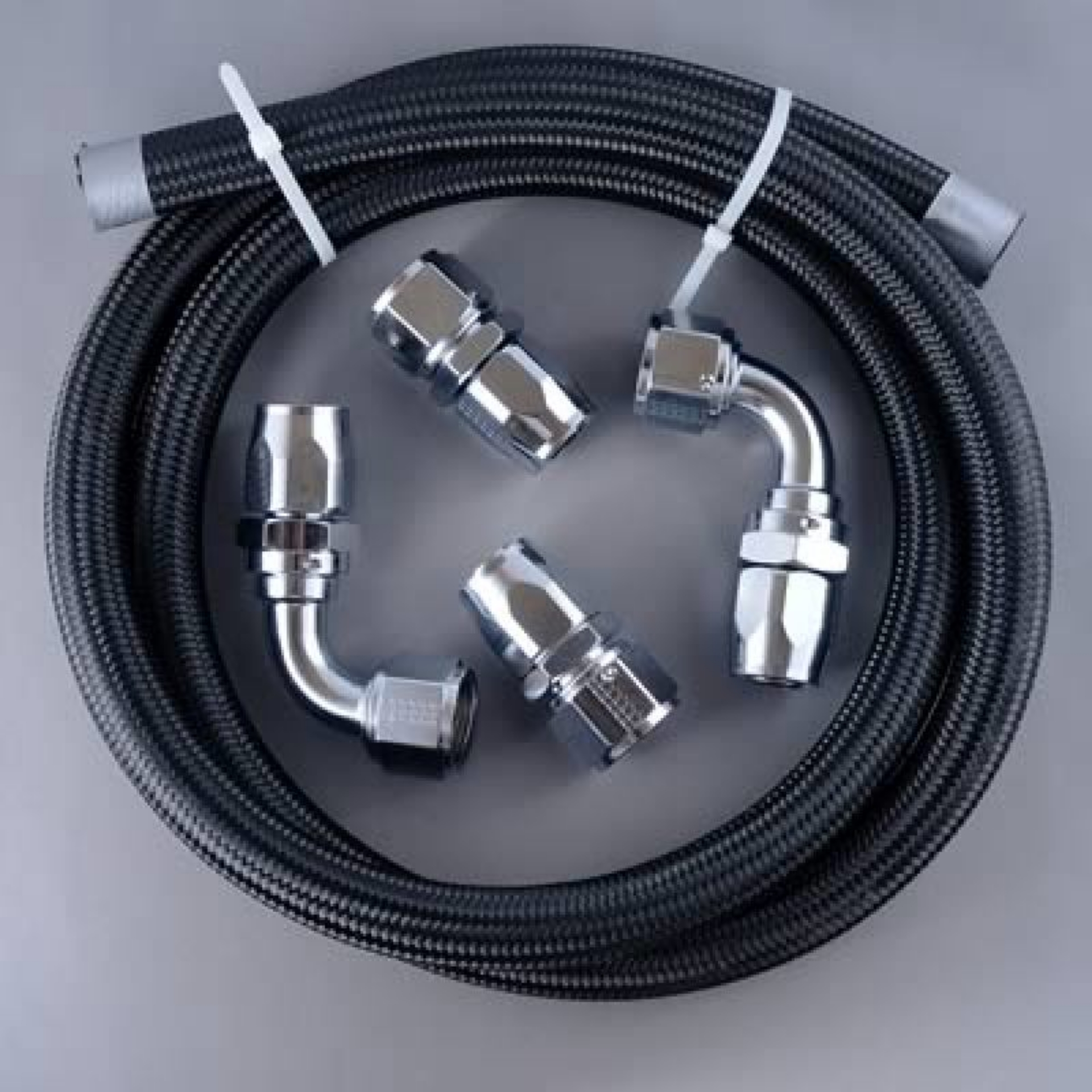 Picture of Fragola Vacuum Pump Plumbing Kit -12AN Black
