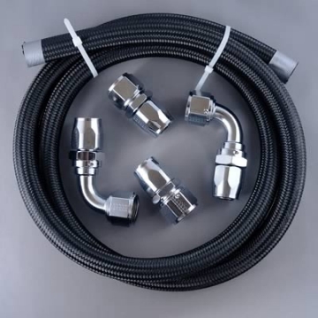 Picture of Fragola Vacuum Pump Plumbing Kit -12AN Black