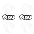 Picture of Yukon Gear 4 Full Circle Snap Rings - Fit 297X U-Joint w- Aftermarket Axle