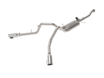 Picture of aFe Gemini XV 3in 304 SS Cat-Back Exhaust 15-20 Ford F-150 V6 2-7L-3-5 w- Polished Tips