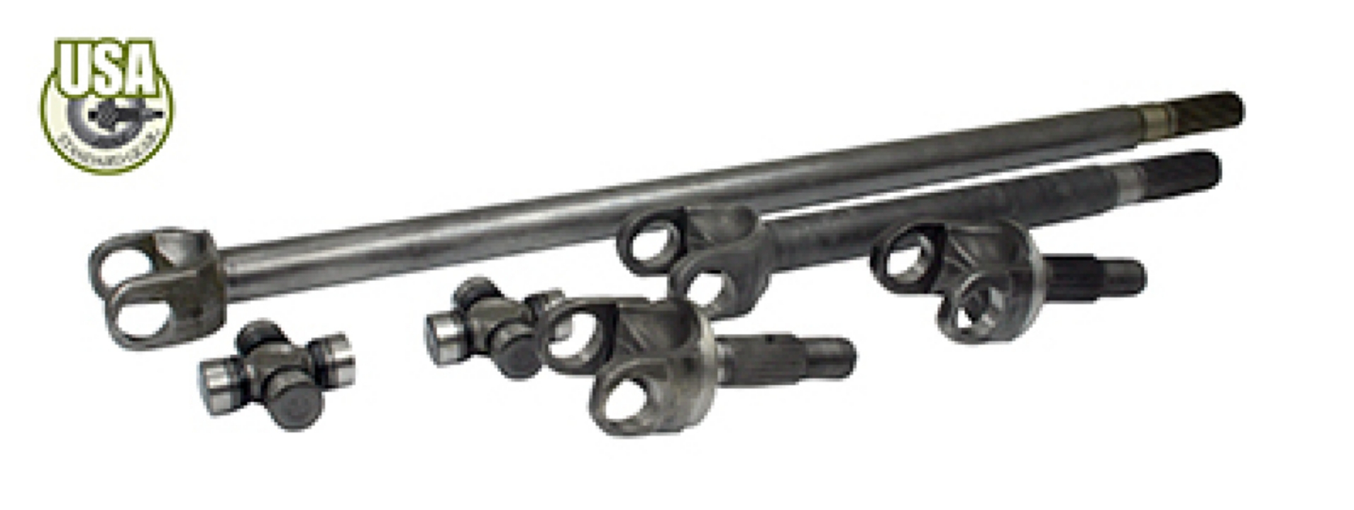 Picture of USA Standard 4340 Chrome-Moly Replacement Axle Kit For 77-91 GM Dana 60 Front - 35 Spline