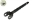 Picture of USA Standard 4340 Chrome-Moly Replacement Axle For Dana 30 - 72-81 CJ - Left Hand Inner - 27 Spline