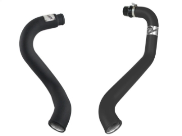 Picture of aFe BladeRunner 3in Black Intercooler Hot Cold Side Tubes Combo 02-04 GM Diesel Trucks 6-6L V8 td