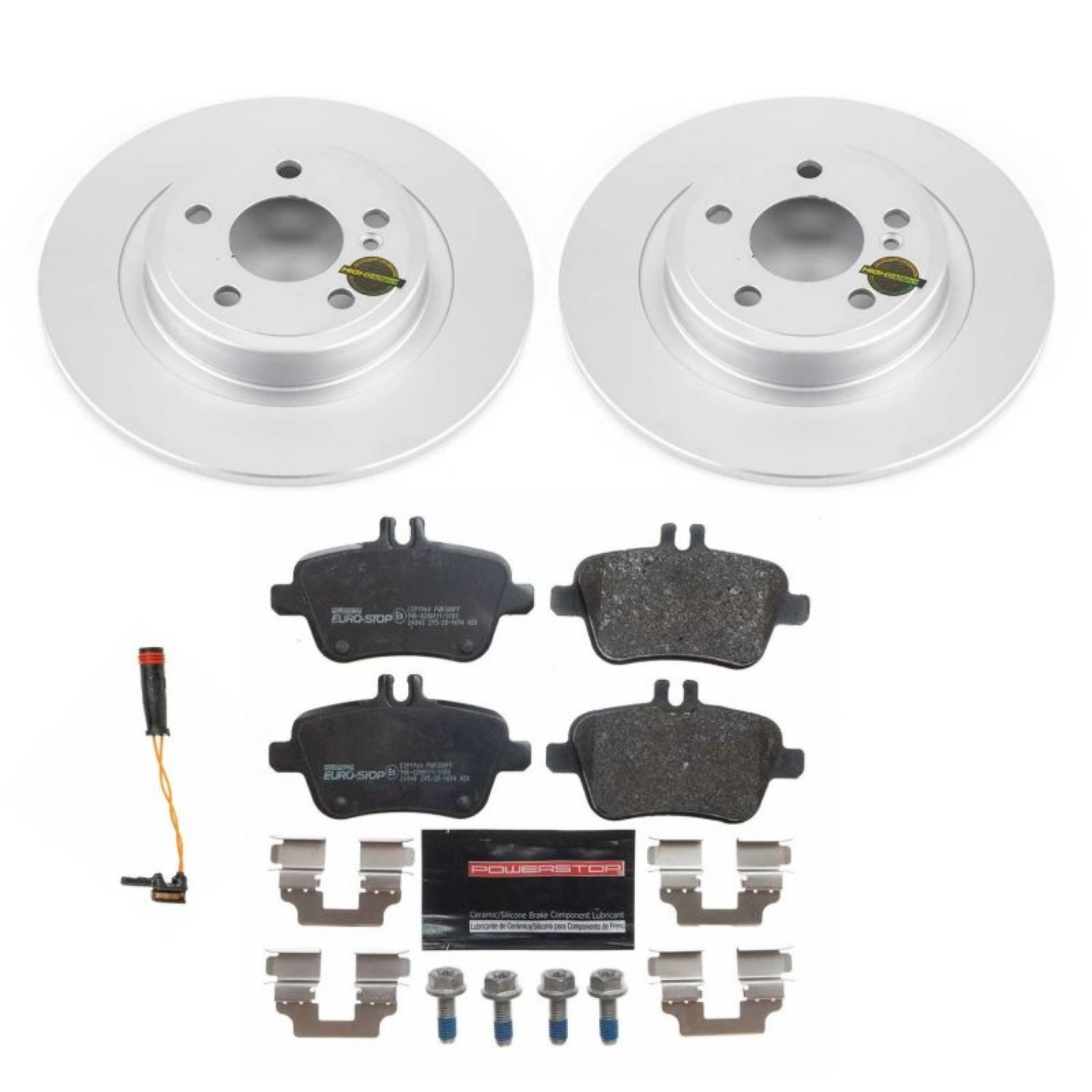 Picture of Power Stop 2017 Mercedes-Benz SLC300 Rear Euro-Stop Brake Kit