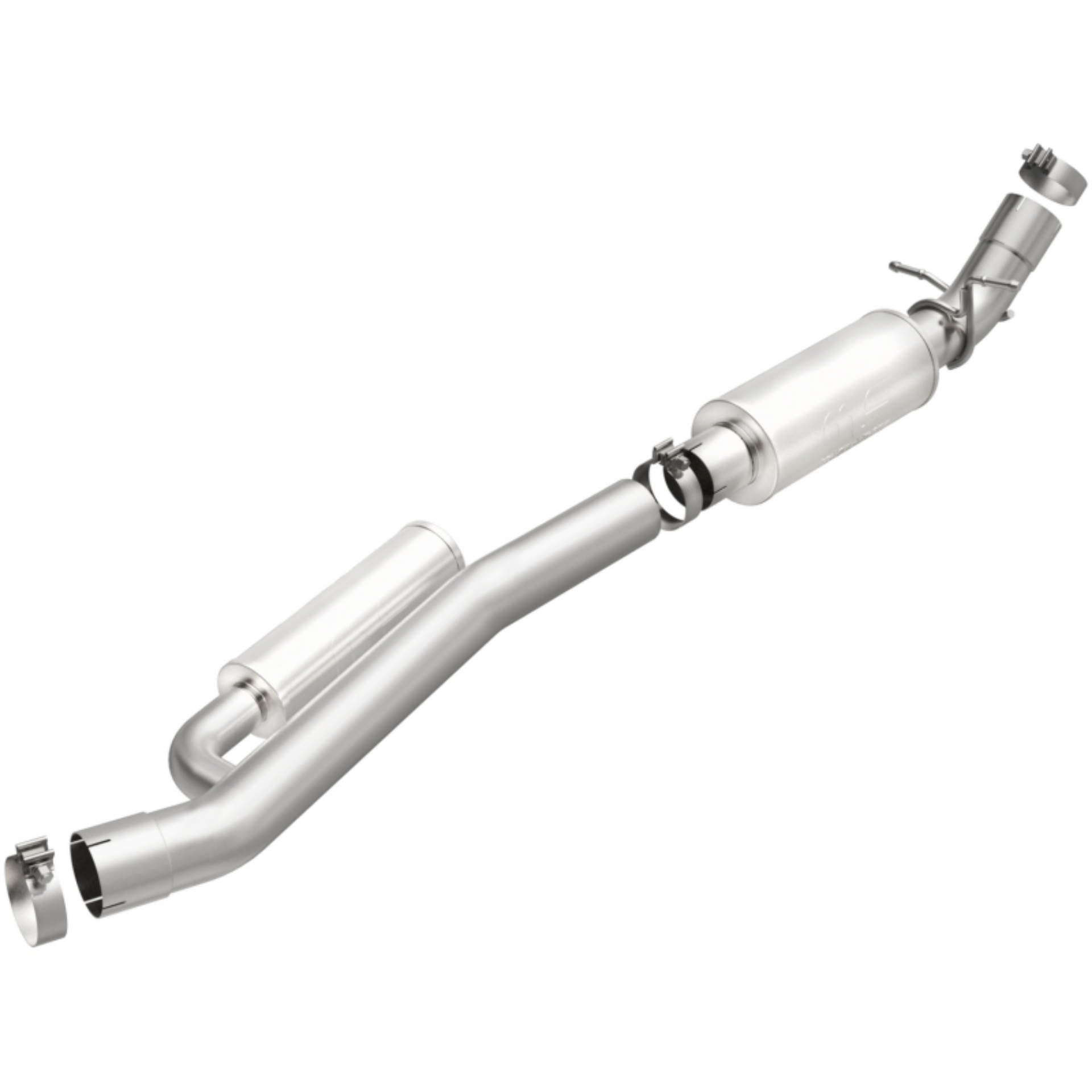 Picture of MagnaFlow D-Fit Muffler Replacement 409 SS 3-5in 19-21 GMC Sierra 1500