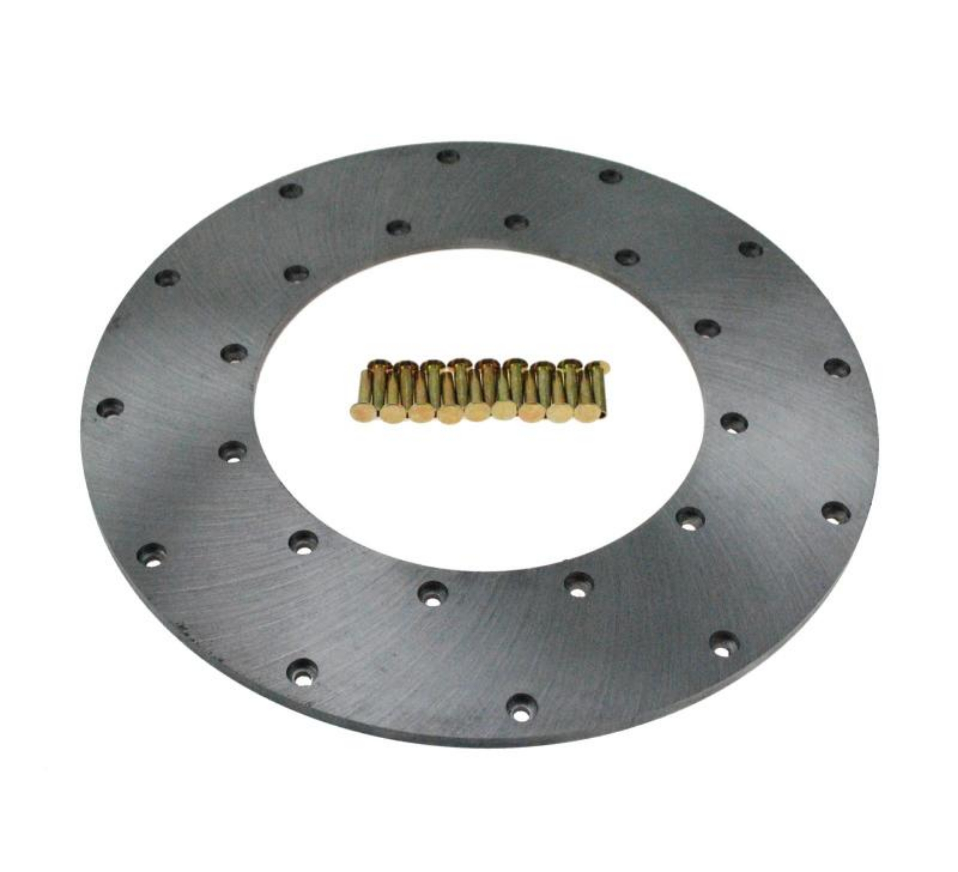 Picture of McLeod Heatshield Steel 18 Rivet Pattern 10-5in O-D- -140 Thick