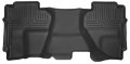 Picture of Husky Liners 14-15 Chevy Silverado Double Cab X-Act Contour Black 2nd Row Floor Liners