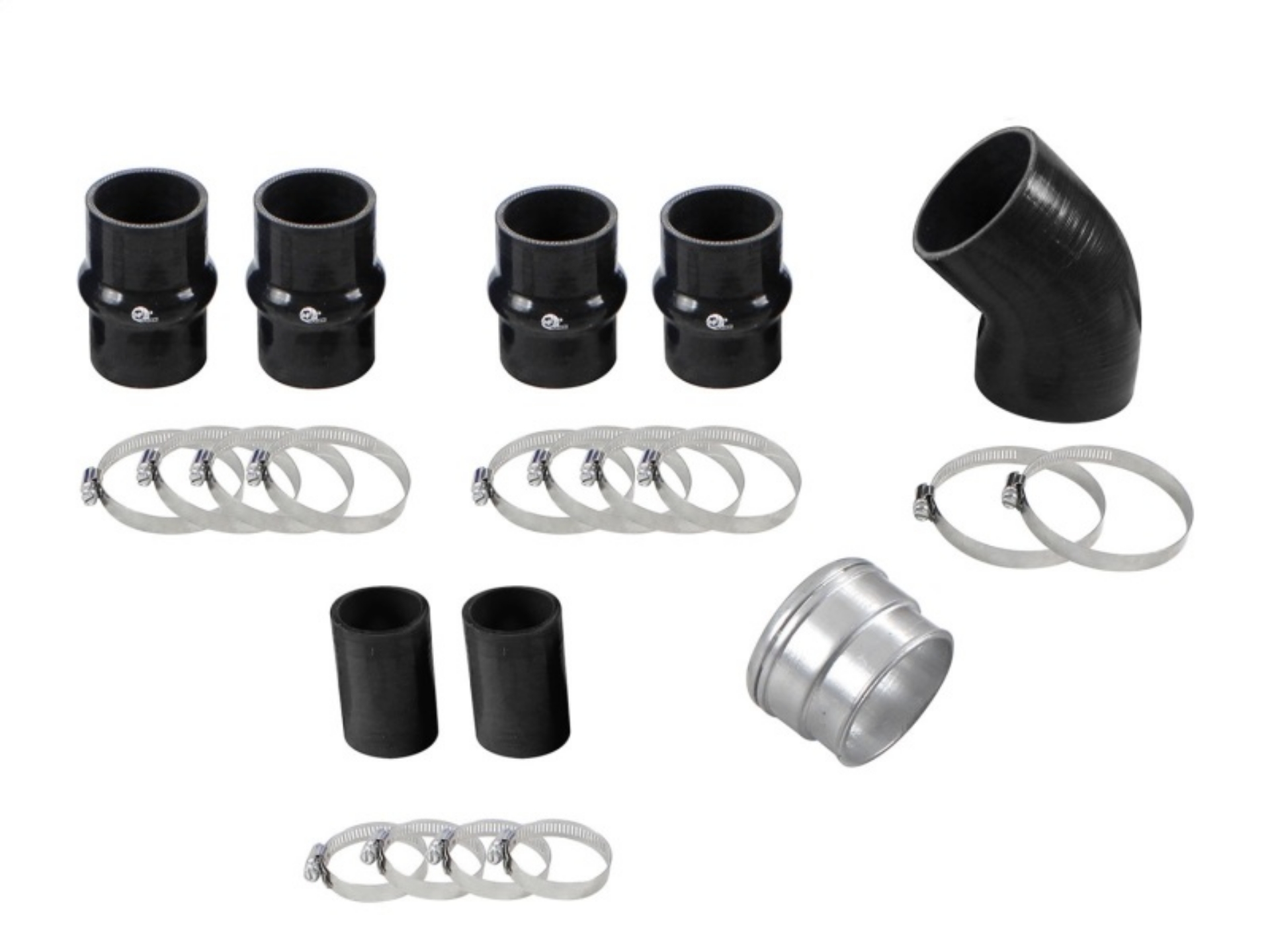 Picture of aFe Bladerunner Intercooler Couplings and Clamps Replcacement Kit 2015 Ford F-150  V6 2-7 tt