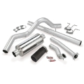 Picture of Banks Power 94-97 Ford 7-3L ECLB Monster Exhaust System - SS Single Exhaust w- Black Tip