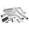 Picture of Banks Power 01-03 Ford 7-3L w-Cat Conv Git-Kit - SS Single Exhaust w- Black Tip