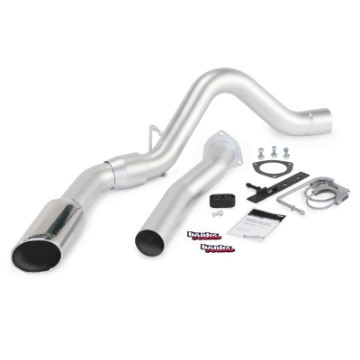 Picture of Banks Power 07-10 Chevy 6-6L LMM ECSB-CCLB Monster Exhaust System - SS Single Exhaust w- Chrome Tip