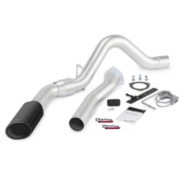 Picture of Banks Power 07-10 Chev 6-6L LMM ECSB-CCLB Monster Exhaust System - SS Single Exhaust w- Black Tip