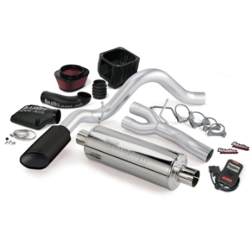 Picture of Banks Power 09 Chevy 4-8L CCSB-FFV Stinger System - SS Single Exhaust w- Black Tip