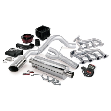 Picture of Banks Power 03-06 Chevy 4-8-5-3L EC-CCSB PowerPack System - SS Single Exhaust w- Chrome Tip