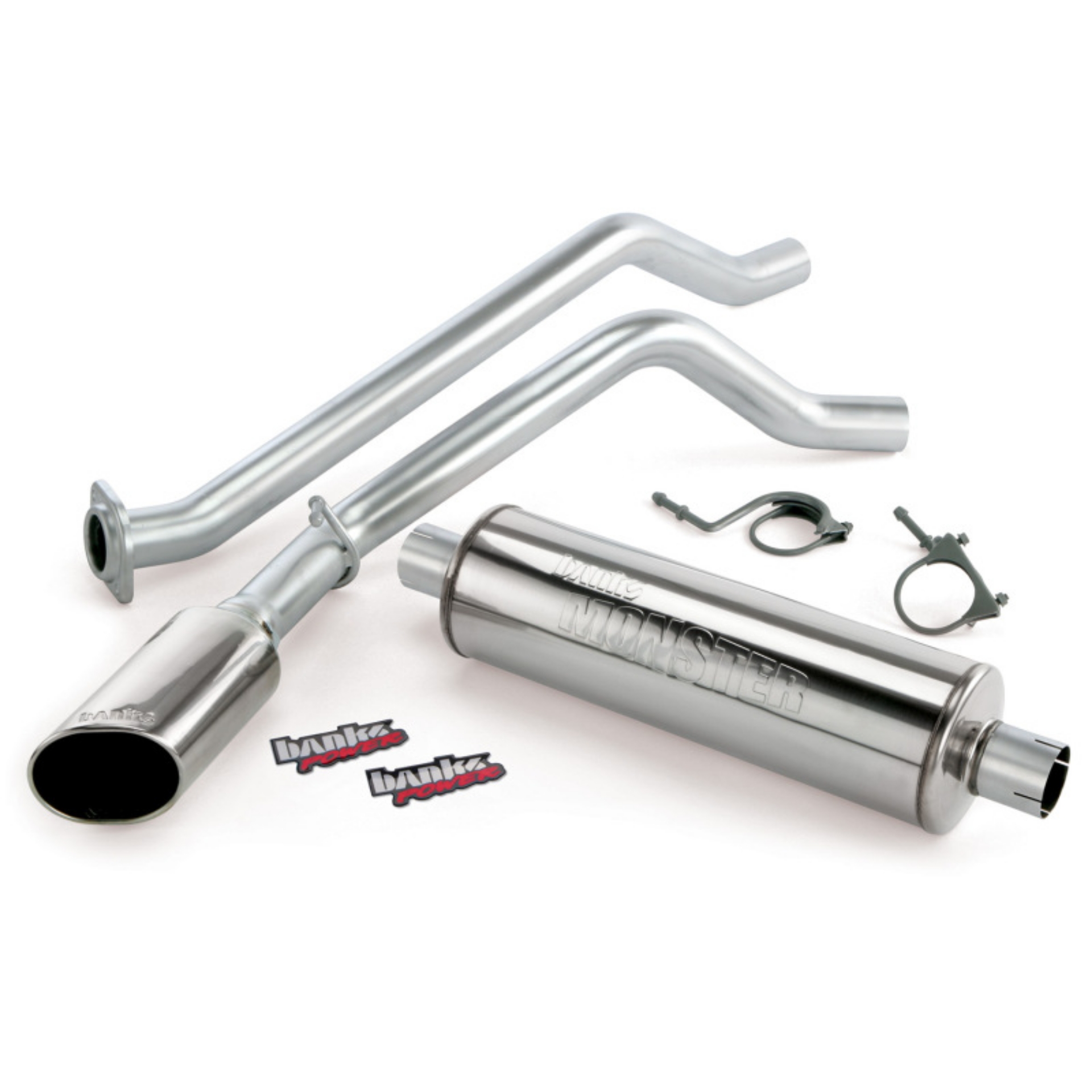 Picture of Banks Power 13-14 Chevy 5-3L ECRB-CCRB FFV Monster Exh Sys - SS Single Side-Exit Exh w- Chrome Tip