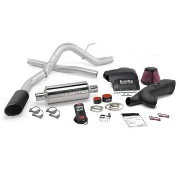 Picture of Banks Power 11-14 Ford F-150 3-5L EcoBoost Stinger System - SS Single Exhaust w- Black Tip