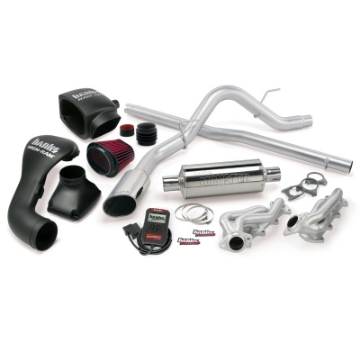 Picture of Banks Power 04-08 Ford 5-4L F-150 CCSB PowerPack System - SS Single Exhaust w- Chrome Tip