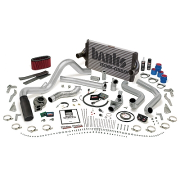 Picture of Banks Power 94-95-5 Ford 7-3L Auto PowerPack System - SS Single Exhaust w- Black Tip
