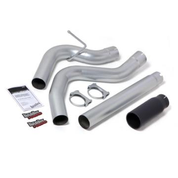 Picture of Banks Power 14-15 Ram 1500 3-0L Diesel Monster Exhaust System - SS Single Exhaust w- Black Tip