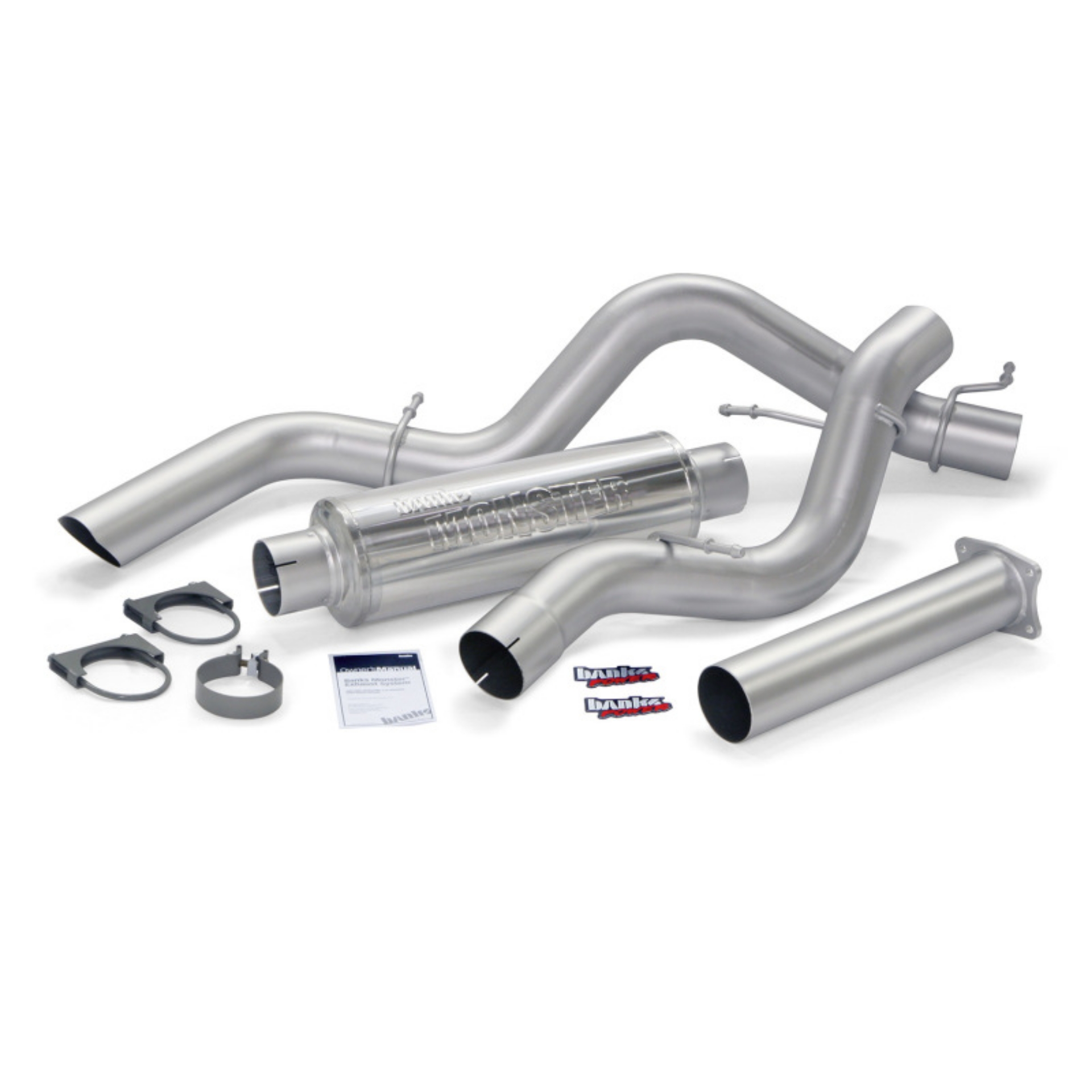 Picture of Banks Power 01-05 Chev 6-6L Ec-CCSB Monster Sport Exhaust System