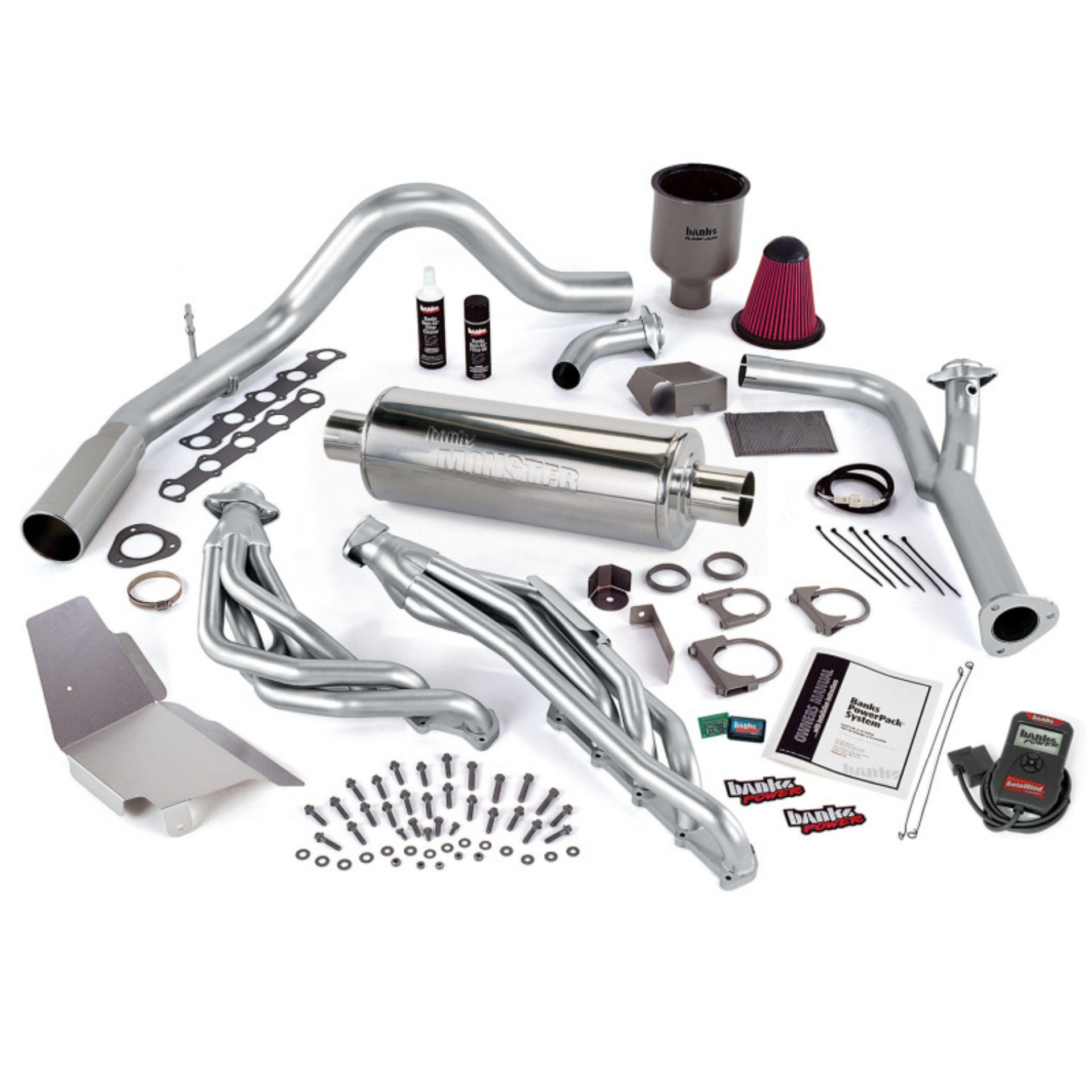 Picture of Banks Power 99-04 Ford 6-8L Truck No EGR PowerPack System W-AutoMind