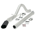 Picture of Banks Power 11-13 Ford 6-7L F250-350 Monster Exh Sys - SS Single Exh w- Blk Tip