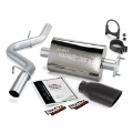 Picture of Banks Power 04-06 Jeep 4-0L Wrangler Monster Exhaust System - SS Single Exhaust w- Black Tip
