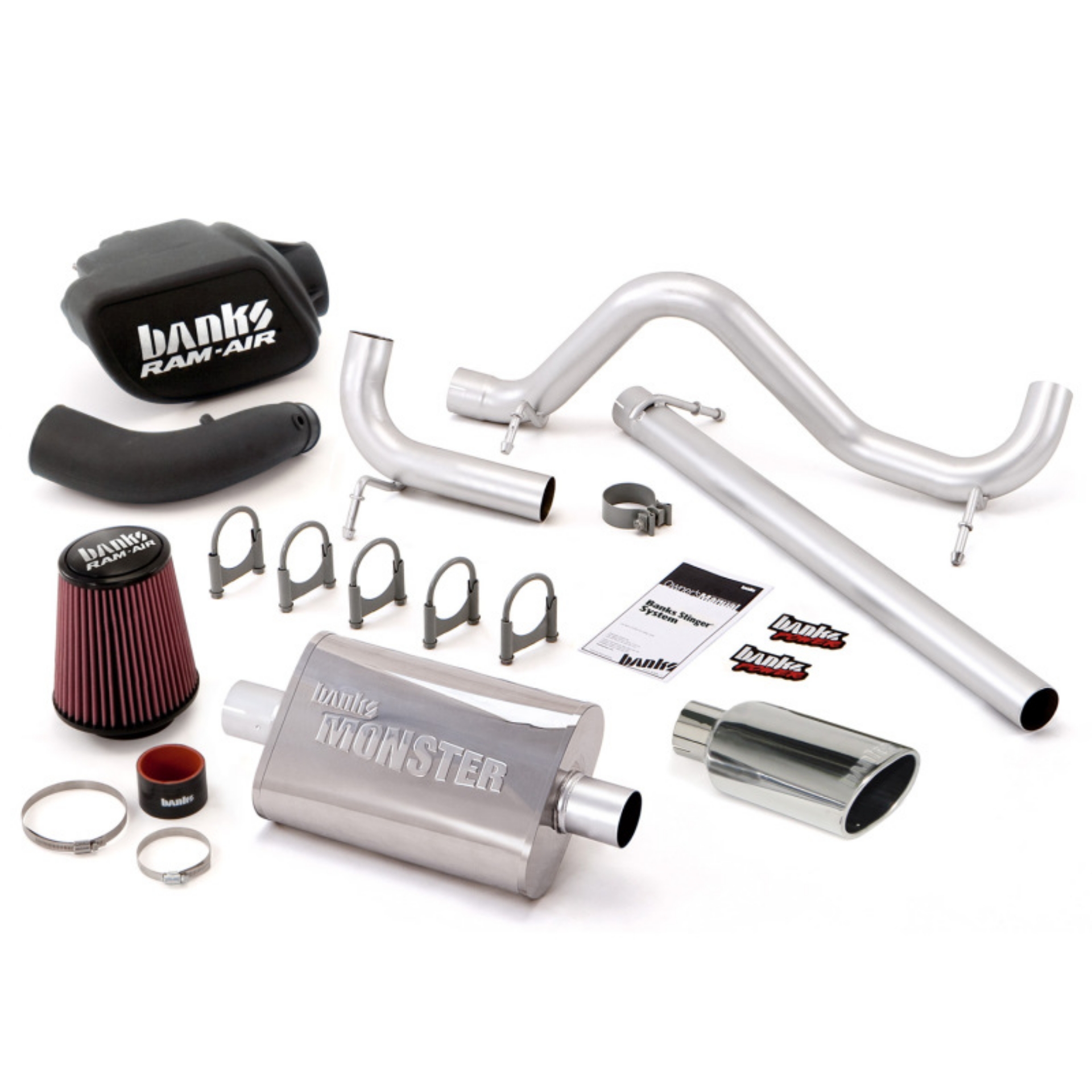 Picture of Banks Power 07-11 Jeep 3-8L Wrangler - 2dr Stinger System no AutoMind
