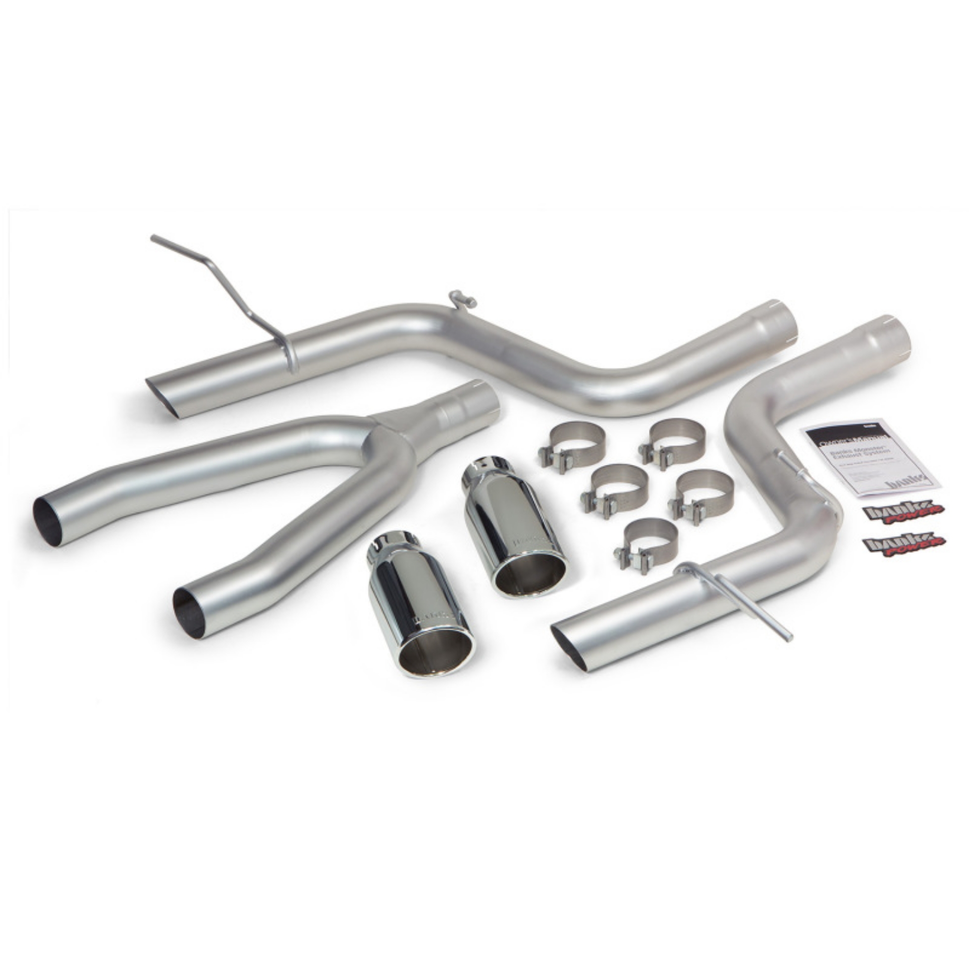 Picture of Banks Power 14 Jeep Grand Cherokee 3-0L Diesel Monster Exhaust Sys - SS Single Exhaust w- Chrome Tip