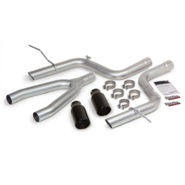 Picture of Banks Power 14 Jeep Grand Cherokee 3-0L Diesel Monster Exhaust Sys - SS Single Exhaust w- Black Tip