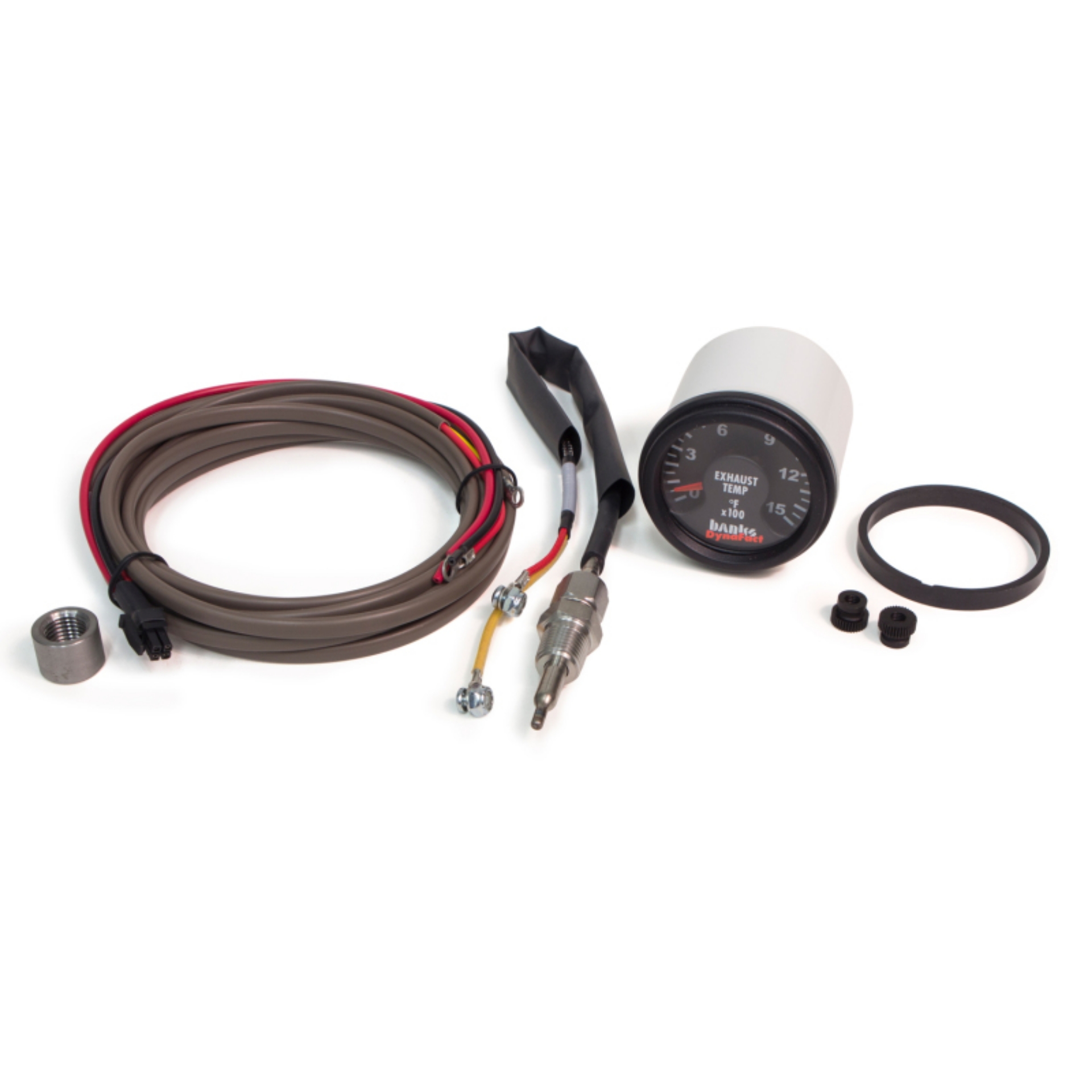 Picture of Banks Power Pyrometer Kit w- Probe - 10ft Lead - Weld Bung