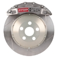 Picture of StopTech BBK 08-11 Audi S5 - 10 S4 Front 355x32 Trophy ST-60 Calipers Slotted Rotors Pads SS Lines