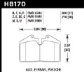 Picture of Hawk 89-94 Porsche 911 - 86-94 944 - 93 & 95 968 Front & Rear Black Race Brake Pads