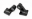 Picture of Torque Solution 03-06 Mitsubishi EVO VII-IX Billet Rear Differential Mounts - Black