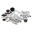 Picture of Banks Power 10 Chevy 5-3L ECSB FFV PowerPack System - SS Single Side-Exit Exhaust w- Chrome Tip