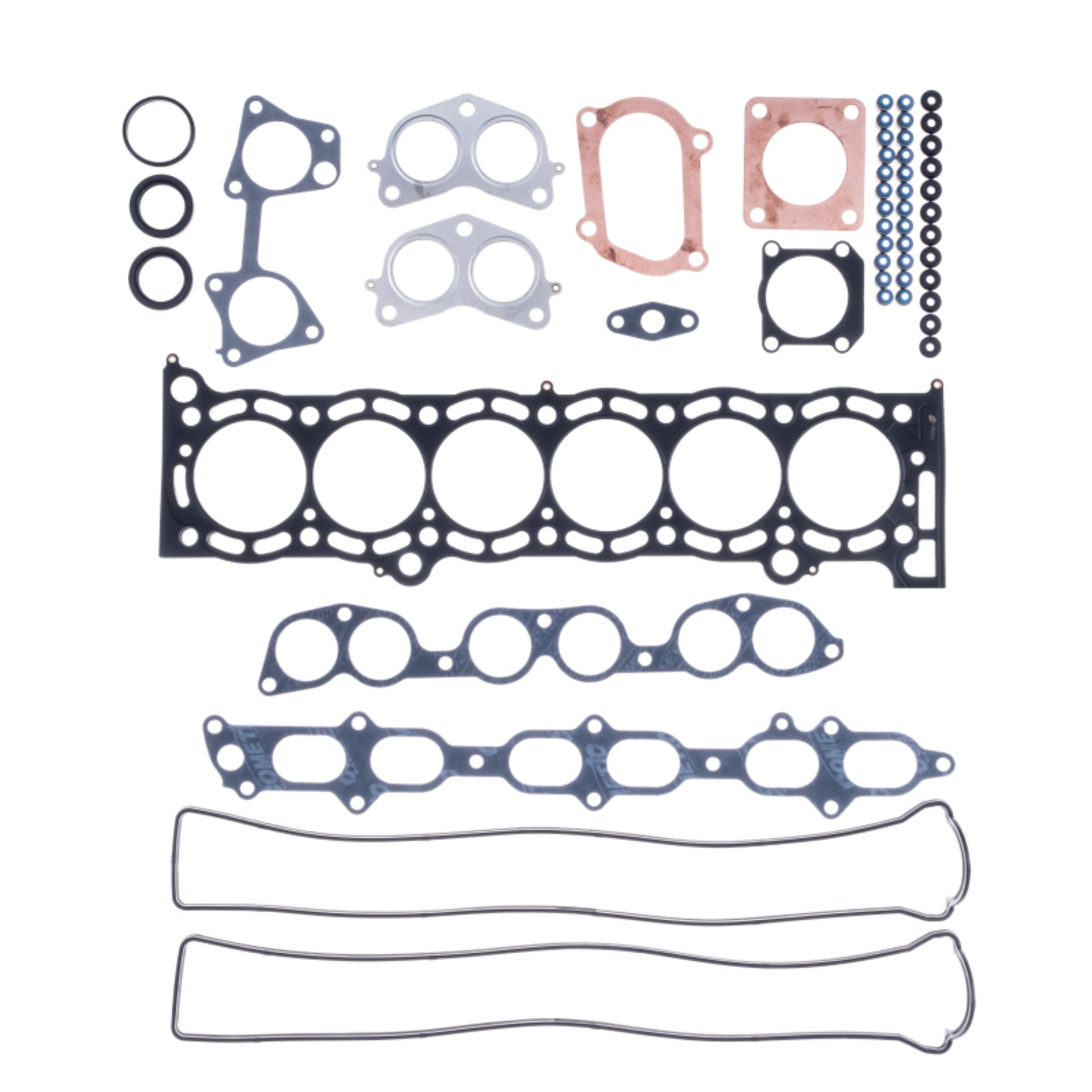 Picture of Cometic Street Pro Toyota 1986-92 7M-GTE 3-0L Inline 6 84mm Top End Kit-060 MLS Head Gasket