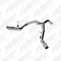 Picture of MBRP 13-15 Dodge 25-3500 Cummins 6-7LExcl- CC-SB4in Filter Back Cool Duals ALLeaf Spring
