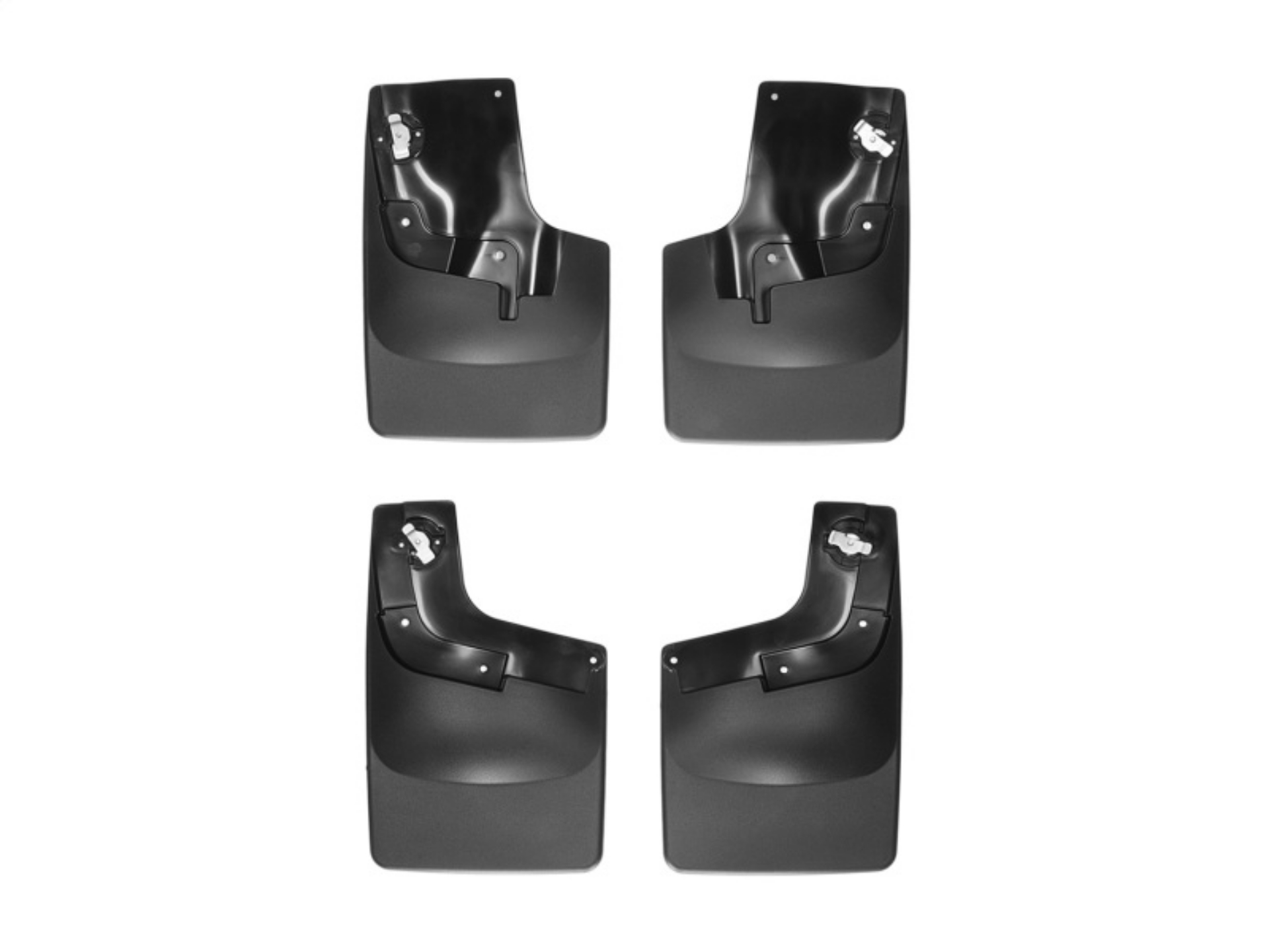 Picture of WeatherTech 2015 Chevrolet Colorado w-o Fender Flares No Drill Front & Rear Mudflaps
